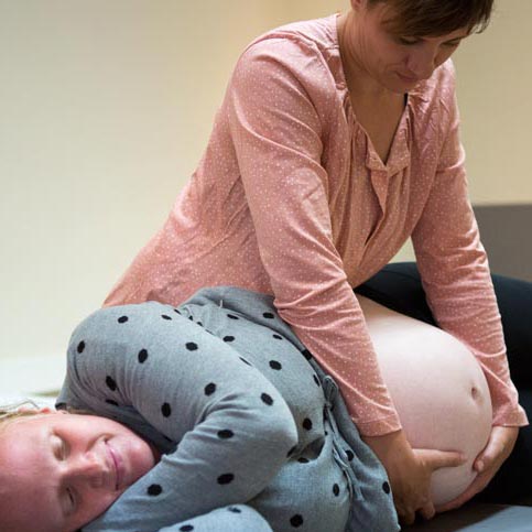 Osteopathische Behandlung des Ungeborenen